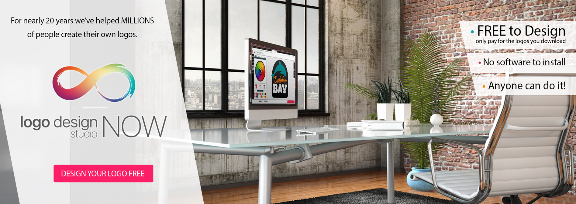 Logo Design Studio Now - Design for FREE